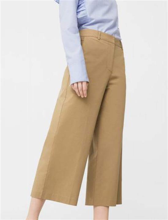 Mango شلوار نخی زنانه